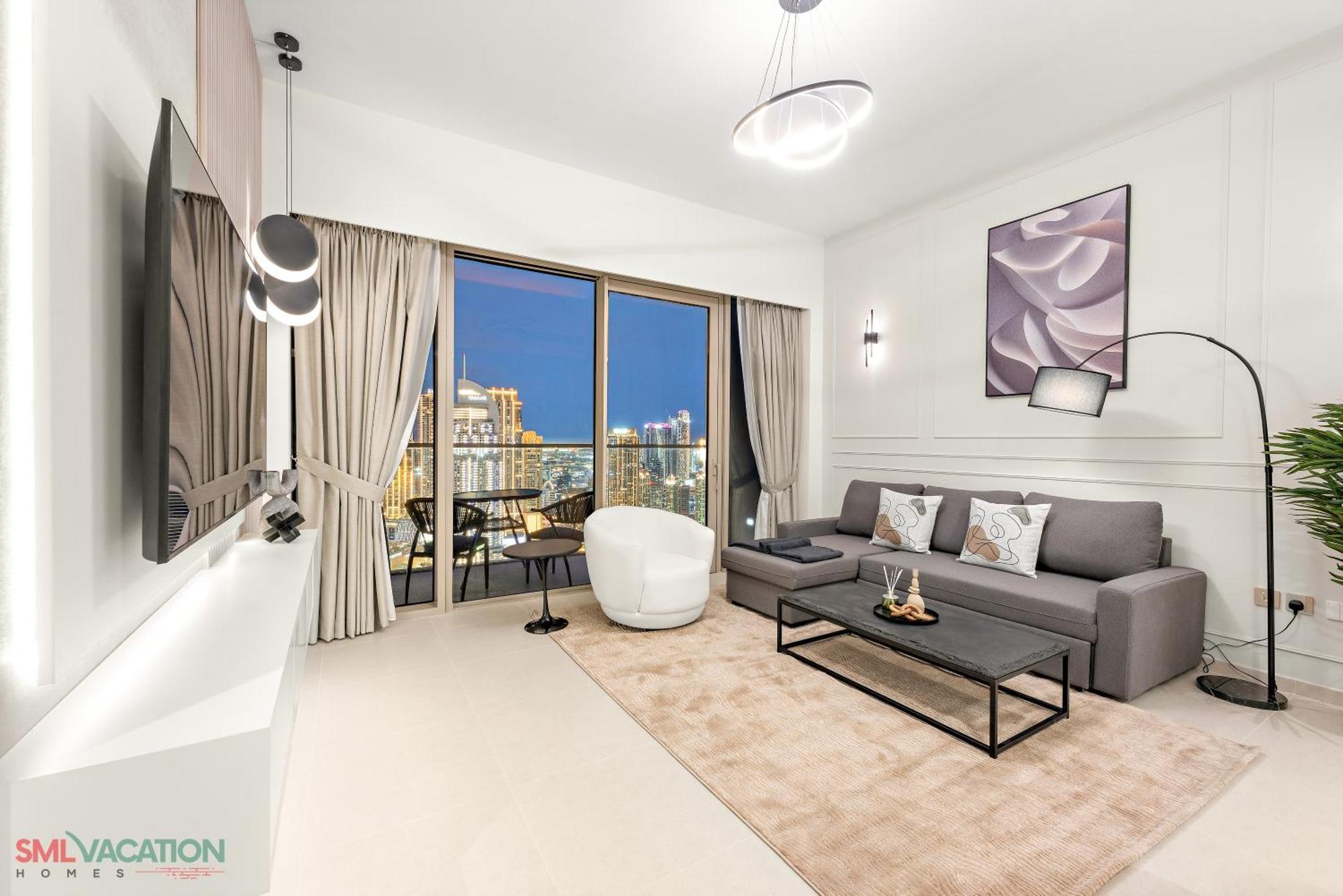Sml Vacation Homes - Sky High Apartments With Burj Khalifa And Dubai Fountain Views At Grande Signature, Downtown Dubai Ngoại thất bức ảnh