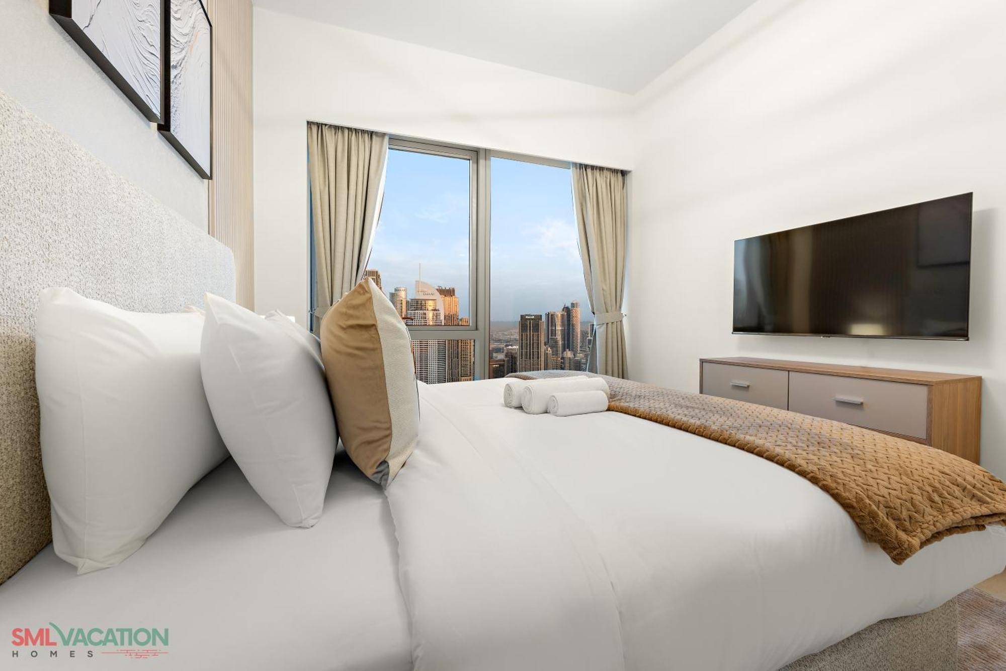 Sml Vacation Homes - Sky High Apartments With Burj Khalifa And Dubai Fountain Views At Grande Signature, Downtown Dubai Ngoại thất bức ảnh